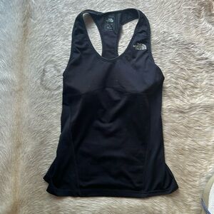 North face black vapor wick workout top